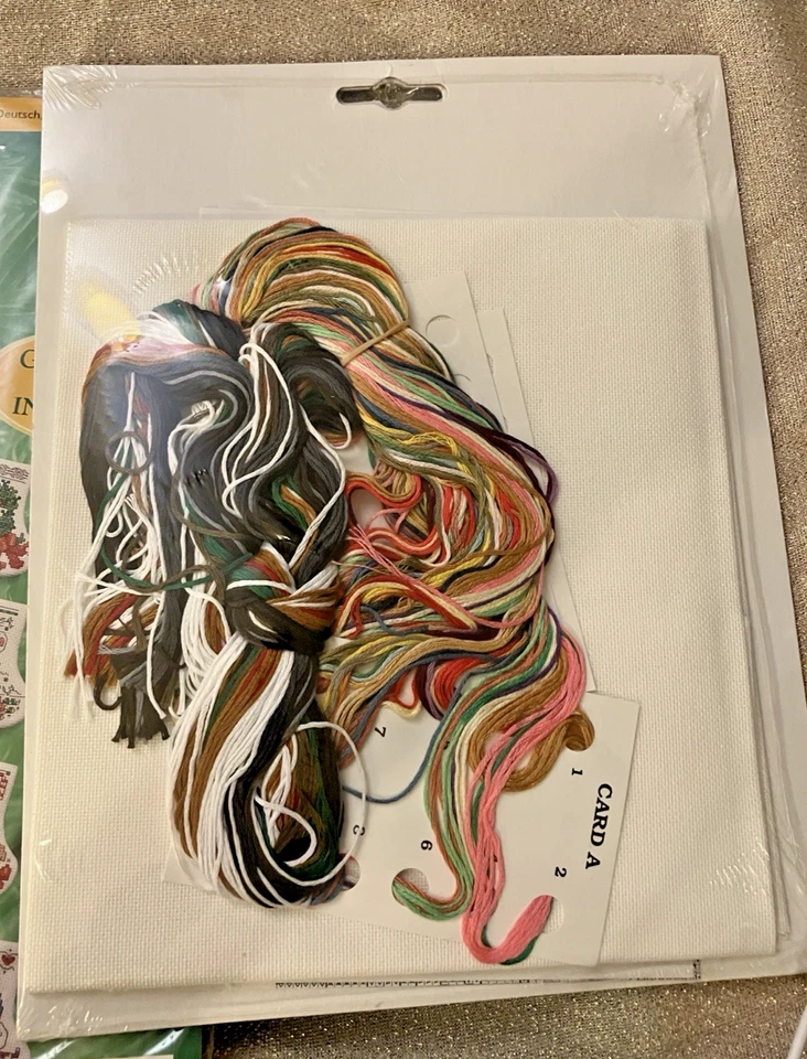 Bucilla & Janlynn Counted Cross Stitch Kits Christmas Ornaments Gingerbread - Image 3 of 4