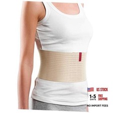 6.25" Abdominal Binder for Men and Women/Postpartum L/XXL up to 42" Beige