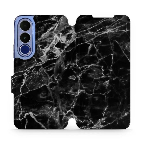 HandyhüLle Mit Klappe FüR Vivo V70 Fe 5G Mobiwear Case Flip Cover Etui Schwarz-image