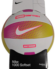 Nike 1000 SoftSet Outdoor Volleyball With Log...