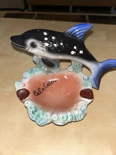 Dolphin Ashtray Calabria - Ceramic - UNIQUE - From Italy - Vintage
