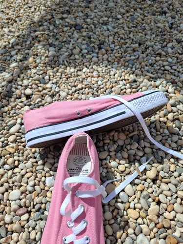 Pink Dunlop The Green Flash Shoe Company Trainers / Pumps Size 5.5 - Picture 2 of 7