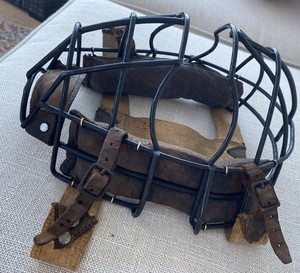 AWESOME Early 1900’s Baseball Catcher's Mask VINTAGE Old Guard Antique Circa