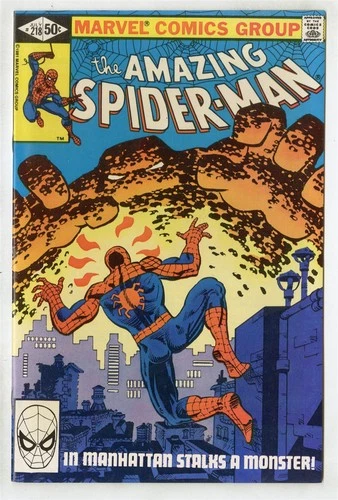 Amazing Spider-Man #218 NM+ 9.6 white pages  Marvel  1981  No Reserve