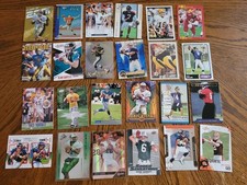 Lot Of 24 NFL ROOKIE QUARTERBACK CARDS- NO DUPES- ASSORTED YEARS **LOOK**