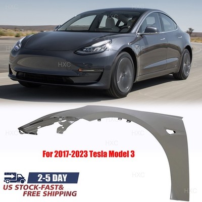 Front Driver Side Fender For 2017-2023 Tesla Model 3 Steel # 1081401E0D