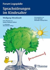 Sprachstörungen im Kindesalter: Materialien zur Früherkennung und Buch Thieme