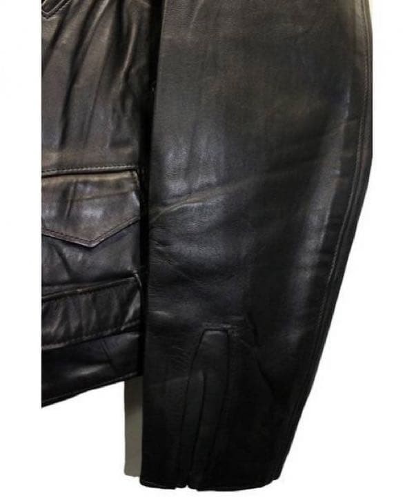 Used 2017 SS The Demna Period Vetements Schott Riders Jacket Mens Size S Black image 4
