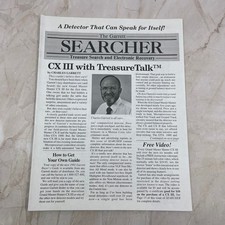 1992 Mar - The Garrett Searcher Newsletter Treasure Hunting Metal Detectors M20