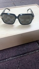 Gucci Black Acetate Oversized Sunglasses GG 0979S 001 Unisex Size 59 15-140