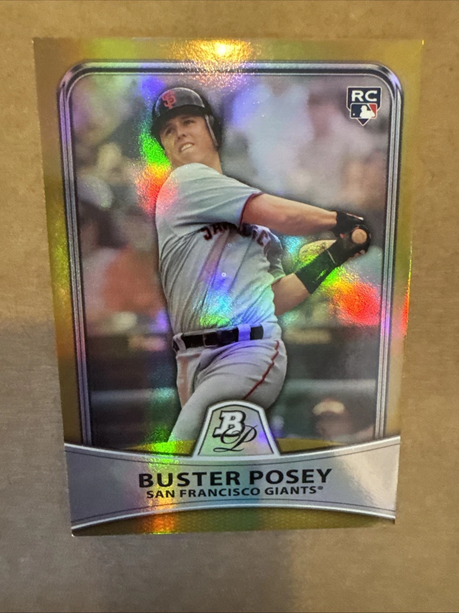 Bowman Buster Posey Baseball Sports Trading Cards & Accessories
