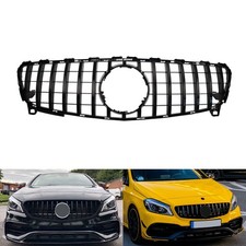 Schwarz Frontgrill Kühlergitter Gitter Für Mercedes Benz A-KLASSE W176 2016-18