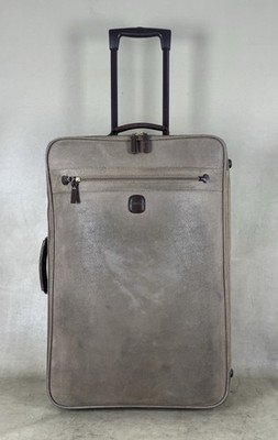 Bric's Life 26'' Trolley Upright Wheeled Suitcase with Leather Trim BLF01272.425