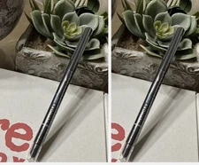 2 Sephora Matte 01 Black Waterproof 12HR Retractable Eyeliner Pencil Sz 0.011 oz