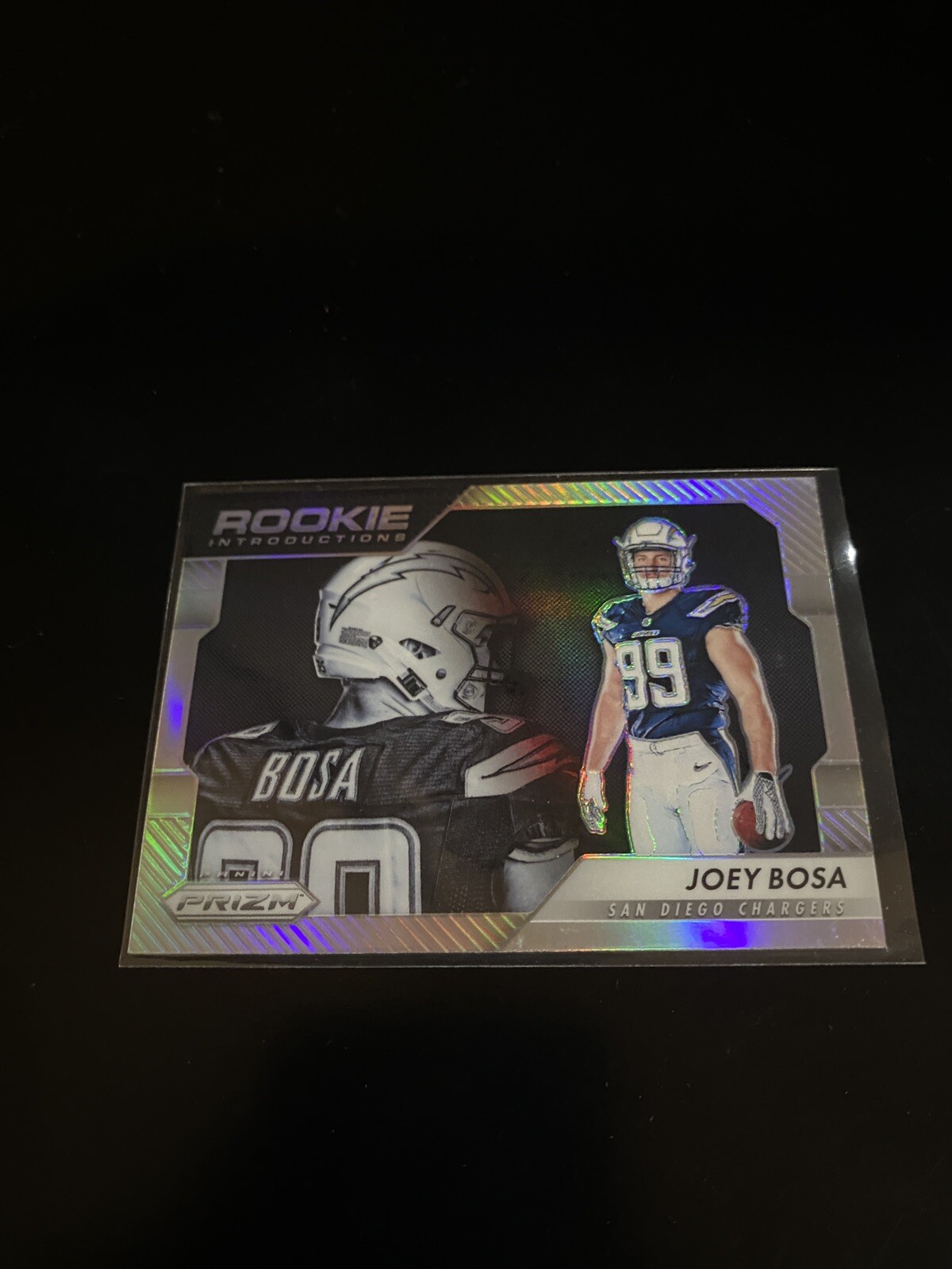 Joey Bosa 2016 Panini Prizm Rookie Introductions Silver Prizm Chargers 3 PWE