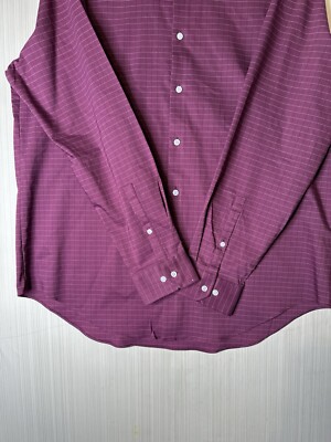 chinese dress ladies Stafford Travel Wrinkle-Free Stretch Oxford Long-Sleeve Dress Shirt Big  (Lavender, 19/34-35) at Amazon Men's Clothing store