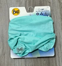 BUFF CoolNet UV+ Multifunctional Headwear Bandana Face Mask NEW Teal- 119328.722