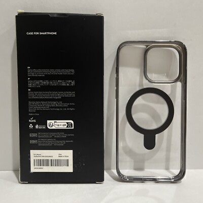 Alphex iPhone 15 Pro 用 ケース magsafe 対応 黒 Magsafe対応 Alphex