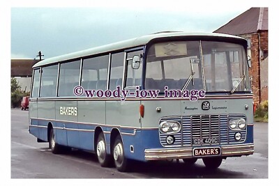 pu0451 - Bakers Coach Bus - CDK 409C at Weston - Super-Mare - Print 6x4
