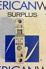 ALLEN BRADLEY 1492-CB1 G150 1 POLE SER B 277 VAC 15 AMP