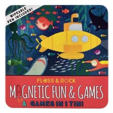 Floss & Rock 4 Games in a Tin Under the Sea Magnetic Fun & Games Reduced