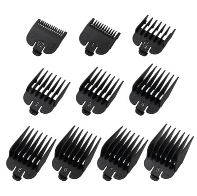 10 Pack Clipper Guards for Wahl Detailer & Andis T Outliner & Babyliss PRO