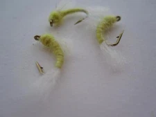 1 DZ D18-2 PALE MORNING DUN EMERGER'S (SIZES AVAILABLE), DRY FLIES