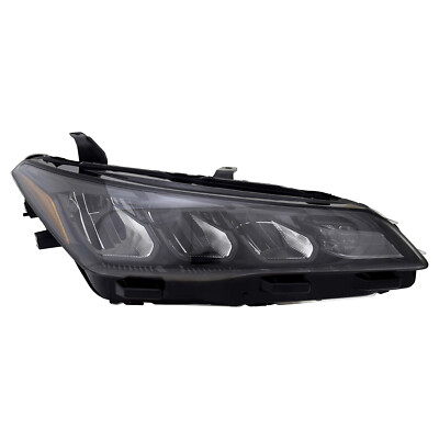 Headlight For 20-21 Toyota Avalon LED Right Side W/ LED DRL Black Bezel