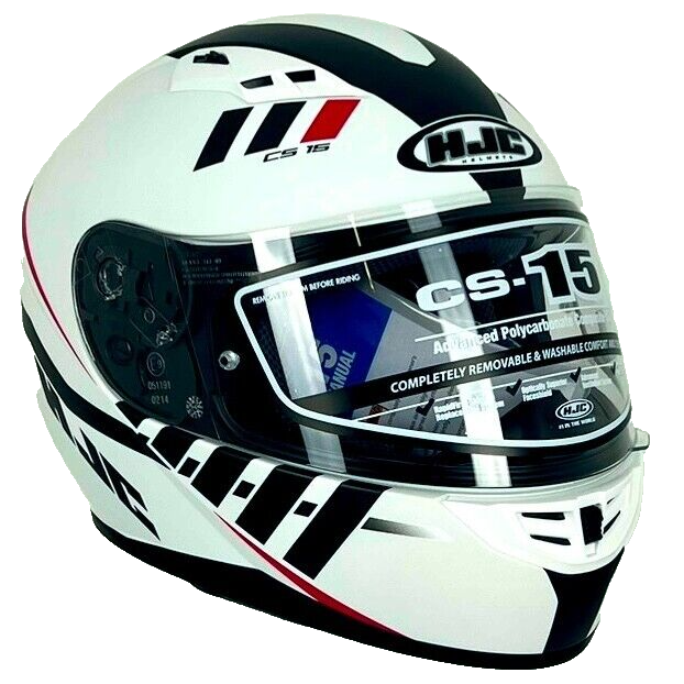 HJC CS-15 Space MC10SF White S Motorcycle Full Face Helmet ACU