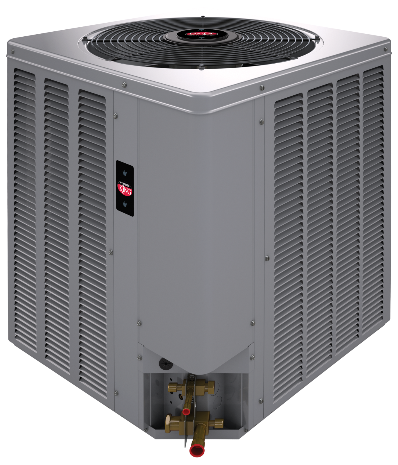 3 Ton R-454B SEER2 Rheem Select Gas System Condenser & Coil & 80% Gas ...