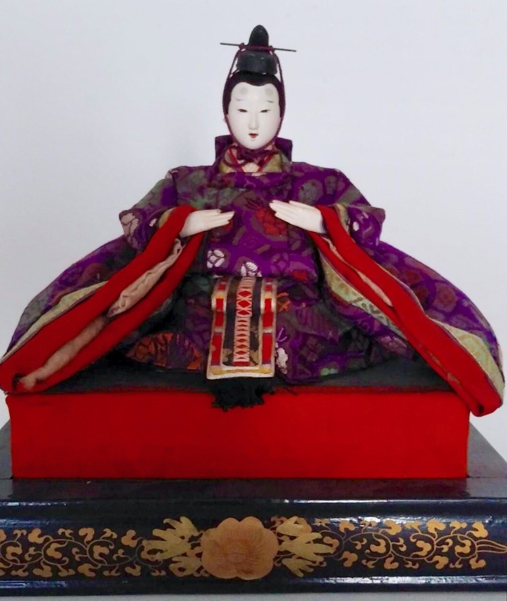 Vintage - Japanese - Hina Doll - Emperor & Empress