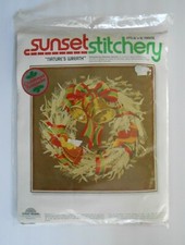 Sunset Stitchery Kit 2020 NATURE S WREATH