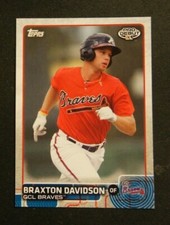 2015 Topps Pro Debut, GCL Braves - BRAXTON DAVIDSON