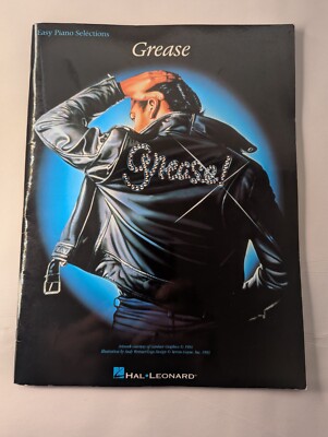 Grease: Easy Piano Selections - Paperback - Hal Leonard 1997