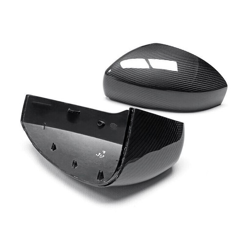 2x Carbon Fiber SVR Trim Wing Mirror Covers For LR Range Rover Sport L494 14-22 - Foto 16 di 19