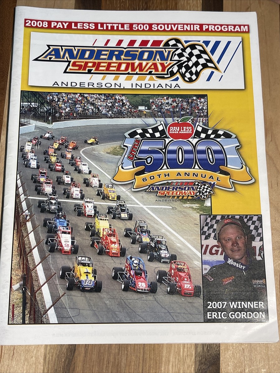 2008 Anderson Speedway Indiana Little 500 Race Program