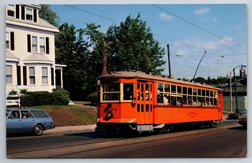 Boston Elevated RWY, 5734, Type 5, Train, RR, Vintage Postcard | eBay