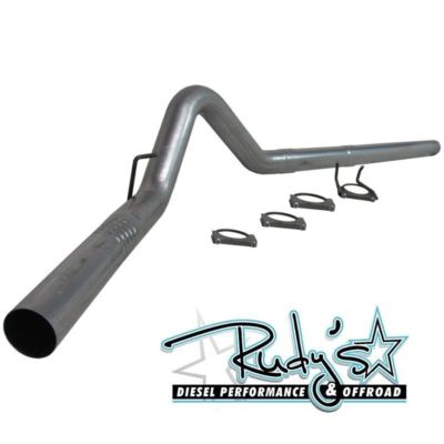 MBRP 4'' DPF Back Side Exit Exhaust For 2008-2010 Ford 6.4L Powerstroke Diesel