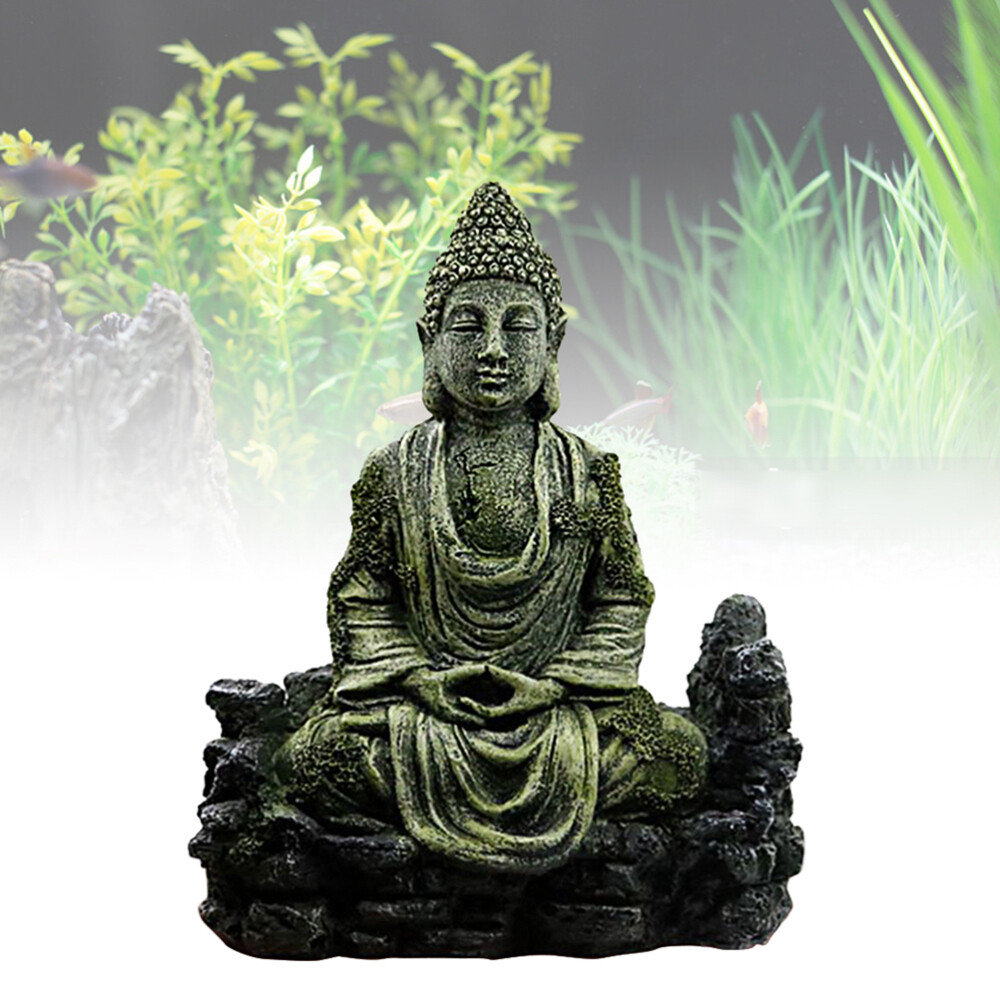 Buddha Fish Tank Decor Tank Ornaments Fish Tank Statue Decorations eBay