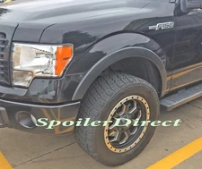 NO-DRILL FACTORY STYLE FENDER FLARES FOR 2009-2013 FORD F150 - OE TEXTURED