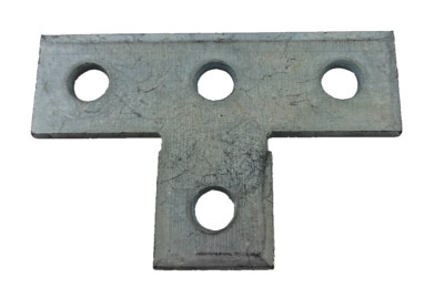 UNISTRUT BRACKET FLAT STEEL 4-HOLE TEE OR T BRACKET 1-5/8'' STRUT CHANNEL - NEW