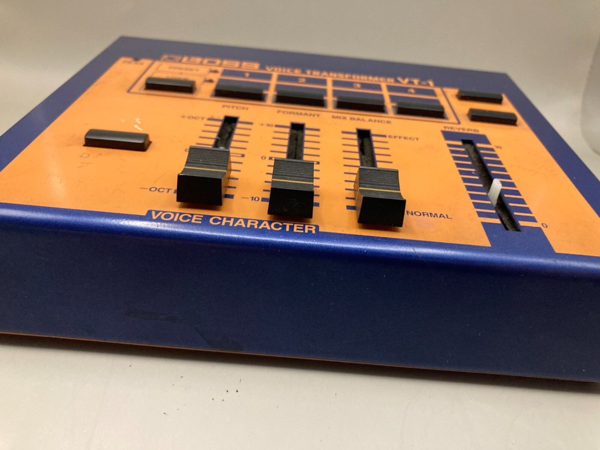 Boss VT-1 Voice Transformer Voice Changer Formant Shifter