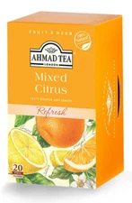 Ahmad Herbal Tea MIXED CITRUS 20 Tea Bags Gourmet Tea FRUIT & HERB