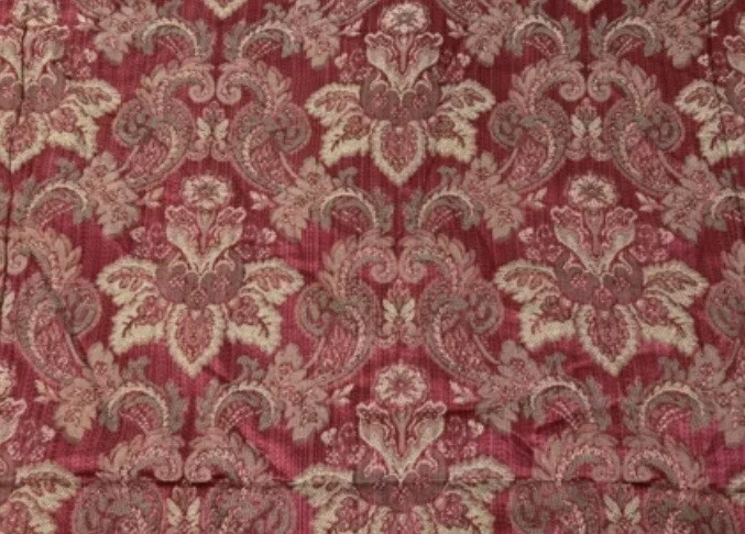 Croscill Luxury Bellissima Standard Queen Pillow Sham Red & Gold Corded Trim - Image 2 of 4