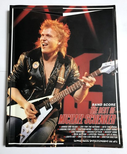 The BEST of MICHAEL SCHENKER BAND SCORE JAPAN GUITAR TAB