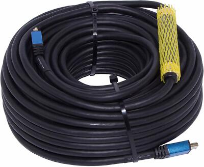 InstallerCCTV 100ft HDMI Cable Built-in Signal Booster, Transfer Video & Audio