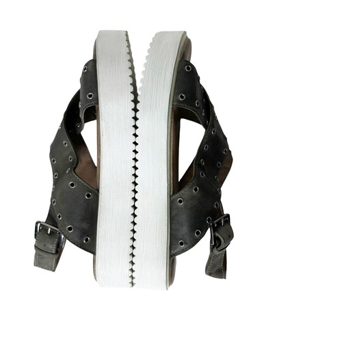 Roan by Bed Stu Hali Plateau Sandale Braun Leder 8 - Bild 6 von 10