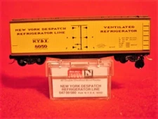 KD 47080-2  N.Y. DISPATCH 40' Wood Reefer  #5050 'MINT' N-SCALE