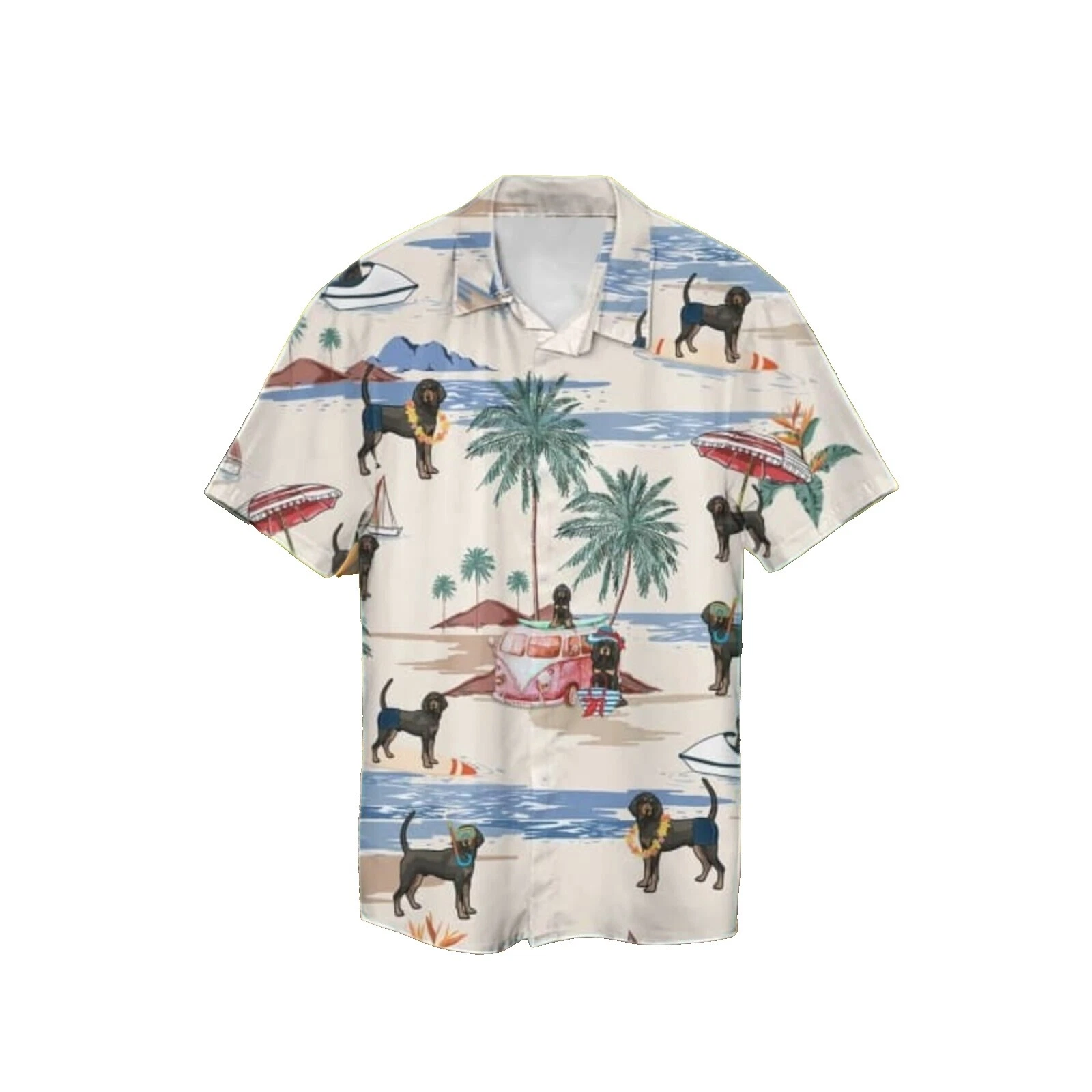 Hawaiian Brown Shirts for Men