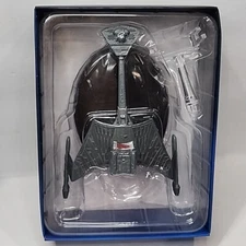 Star Trek Starship Collection #7 K'Tinga Klingon Battle Cruiser Model Eaglemoss